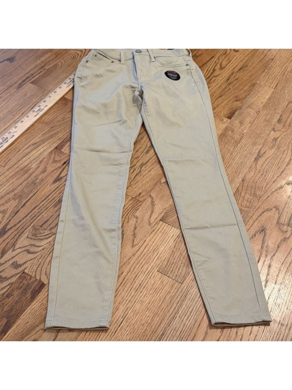 Aeropostale Womens High Waisted Tan Jeggings New Skinny Fit Size 0